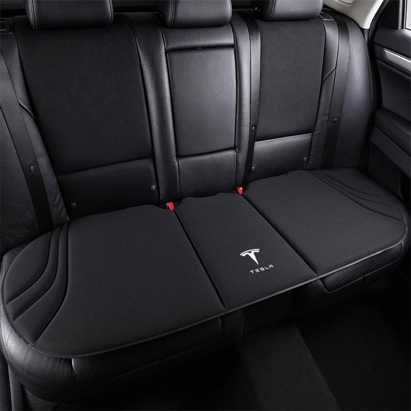Car Seat Cushion Protector Universal Breathable Car Seat Protectors Auto Seat Protectors Seat Cover Mat For Tesla Model 3 Model X Model S Model Y Juniper 2023 Roadster
