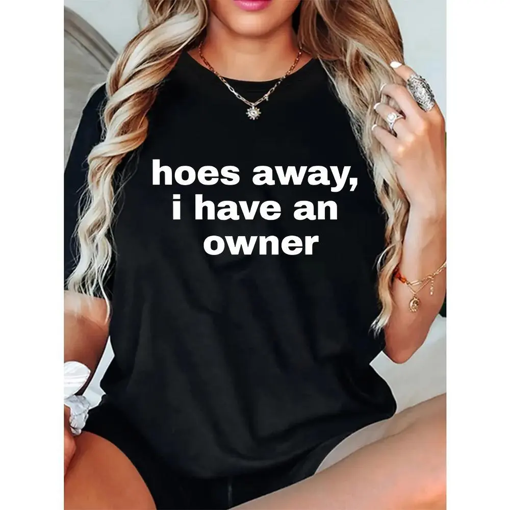 Hoes Away I Have Owner Shirt, Funny I Have A Girlfriend T-Shirt, Inappropriate Shirt, Men's Relationship committed Shirt, I Love My Gf Shirt