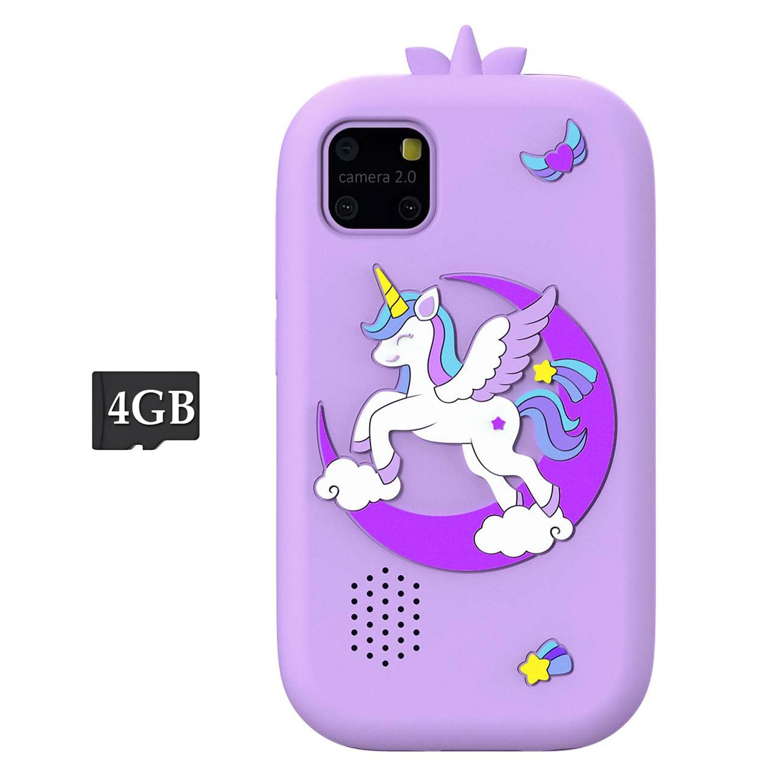 Kids Smart Phone Touch Control Design With Dual Cameras For Photo Taking Great Gift For Kids Birthday