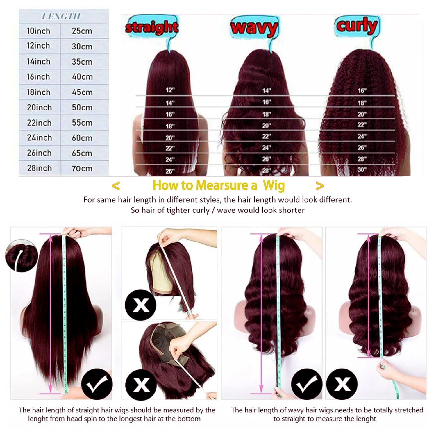【26‘’ Burgundy Deep=$140】Tahikie 99J Burgundy Colored 200% Density Deep Wave 13x6 Full Frontal HD Lace Front Curly Wave FB30 Highlight /Natural Black Human Hair Wigs For Women TikTokShopBlackFriday