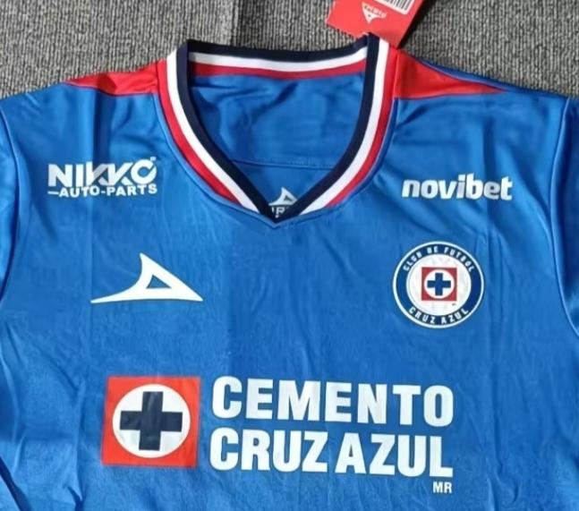 2025 Cruz Azul Blue Football Jersey - Long Sleeve Official Apparel | Grab Yours!