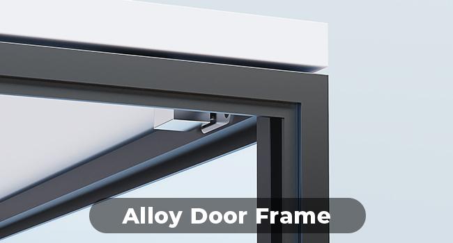 MIIFUNY Corner Display Cabinet with Doors, 4-Tier Corner Shelf&Bookcase for Collectibles, Toys, Books, Display Case with 3 Color Light, for Playroom, Bedroom, Study Room, White MIIFUNY Corner Display Cabinet with Doors, 4-Tier Corner Shelf&Bookcase for Collectibles, Toys, Books, Display Case with 3 Color Light, for Playroom, Bedroom, Study Room, White