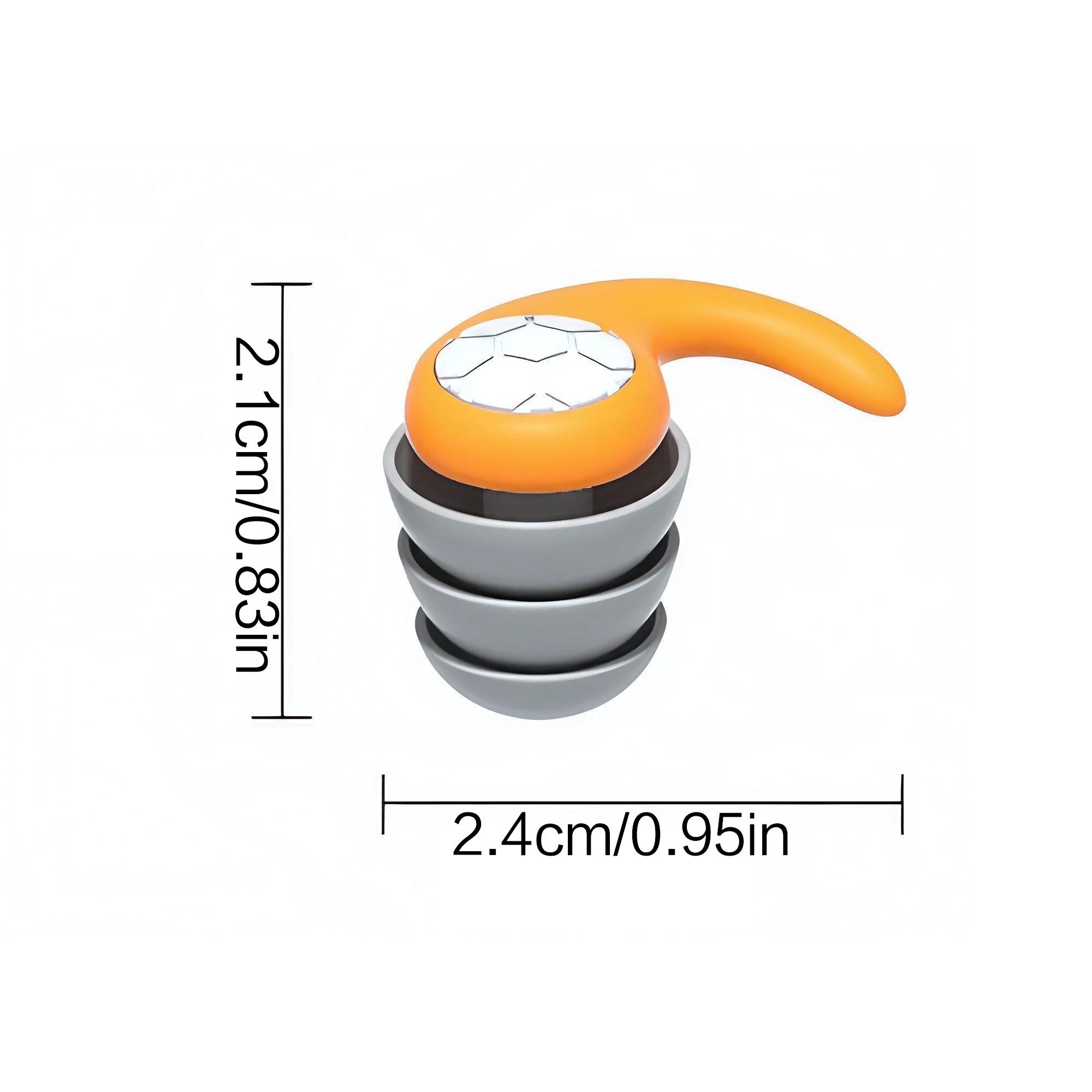 Swimming Ear Plugs, Waterproof Reusable Silicone Ear Plugs for Swimming Surfing Snorkeling and Other Water Sports, Adults and Teens over 14, Swimming Accessories, Swimming Earplug