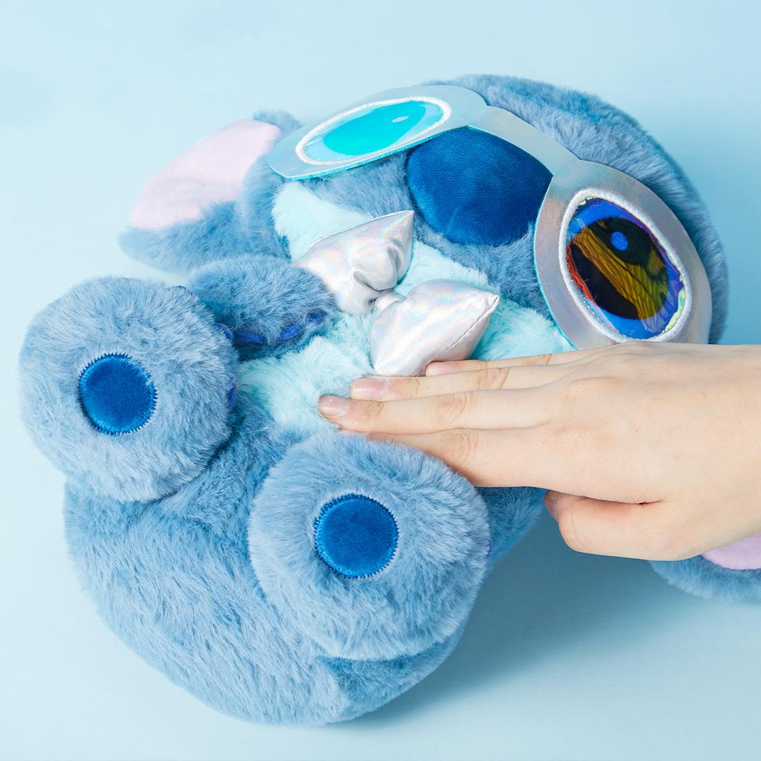 【Holiday Gift】Disney Stitch #11 Laser Series Sitting Plush - Glow in The Dark Collectible for Room Decor & Gifts!, Holiday & Holiday Haul