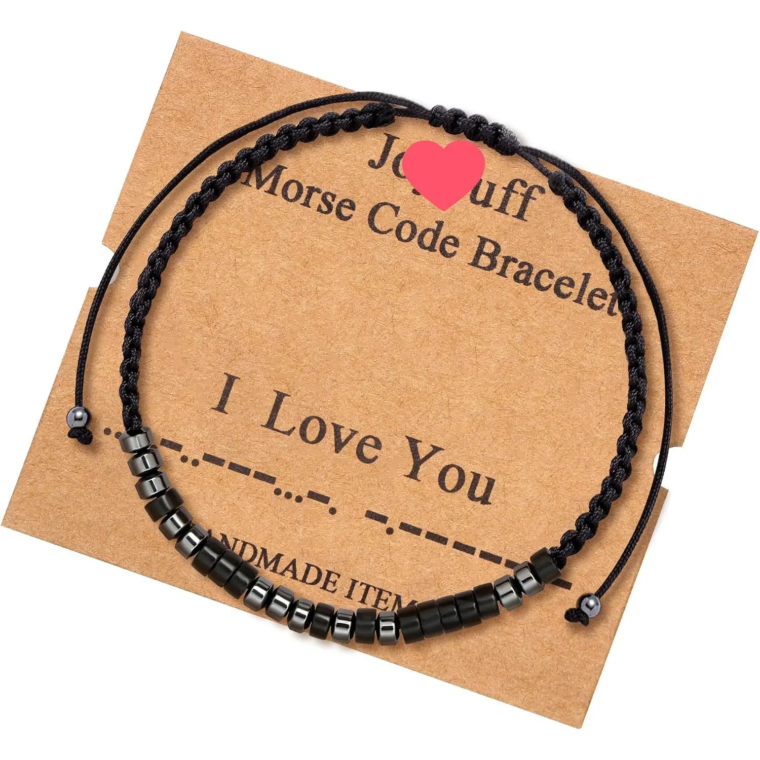 Inspirational Morse Code Bracelets for Men Women  Day Fathers Day Birthday Christmas Gifts for Mom Mother Father Daughter Aunt Grandmother  Cord Wrap Memorial Graduation