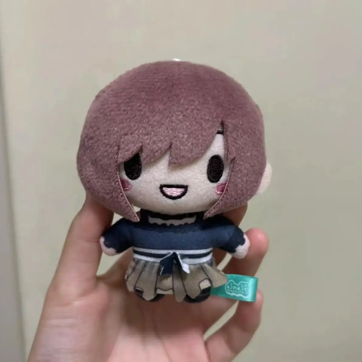 10cm Anime Shinonome Ena Plushie Stuffed Doll Toys Enanan Plush Backpack Decorative Pendant Keychain Doll Birthday Gifts