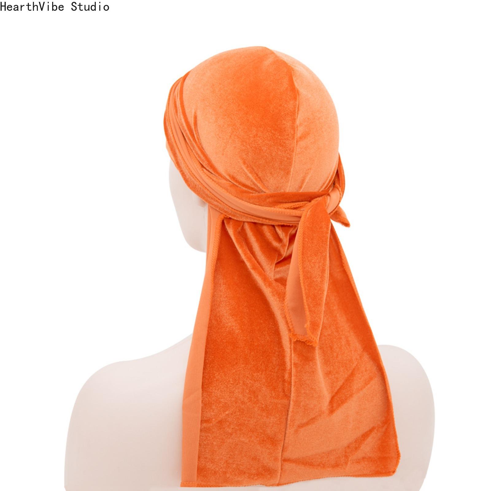 Premium Velvet Durag with Silk Satin Lining, Oversized 360 Wave Cap, 40-in Extra Long Tails, Adjustable Headwear, Hip Hop Wave Locking Unisex Streetwear Accessory for Men, Compression Headwear Premium Velvet Durag with Silk Satin Lining, Oversized 360 Wave Cap, 40-in Extra Long Tails, Adjustable Headwear, Hip Hop Wave Locking Unisex Streetwear Accessory for Men, Compression Headwear