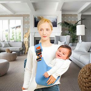 New Baby Sling Carrier, Baby Sling Toddler Carrier, Portable and Lightweight Sling,Non-Slip Hip Seat Carrying 10-30lbs-Valentine's Day Gift for Wife & Husband