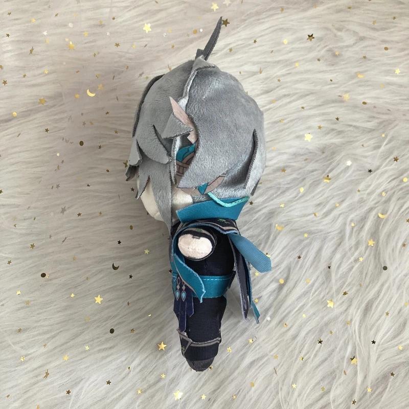 Anime Al Haitham Cosplay Plush Doll Toy 20cm Genshin Impact Game Cute Soft Stuffed Pillow Kids Christmas Gift
