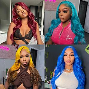 30 Inch Body Wave Lace Front Wigs Human Hair Pre Plucked 13x4 HD Lace Front Wigs Human Hair 180% Density Body Wave Glueless Frontal Wigs Human Hair for Women