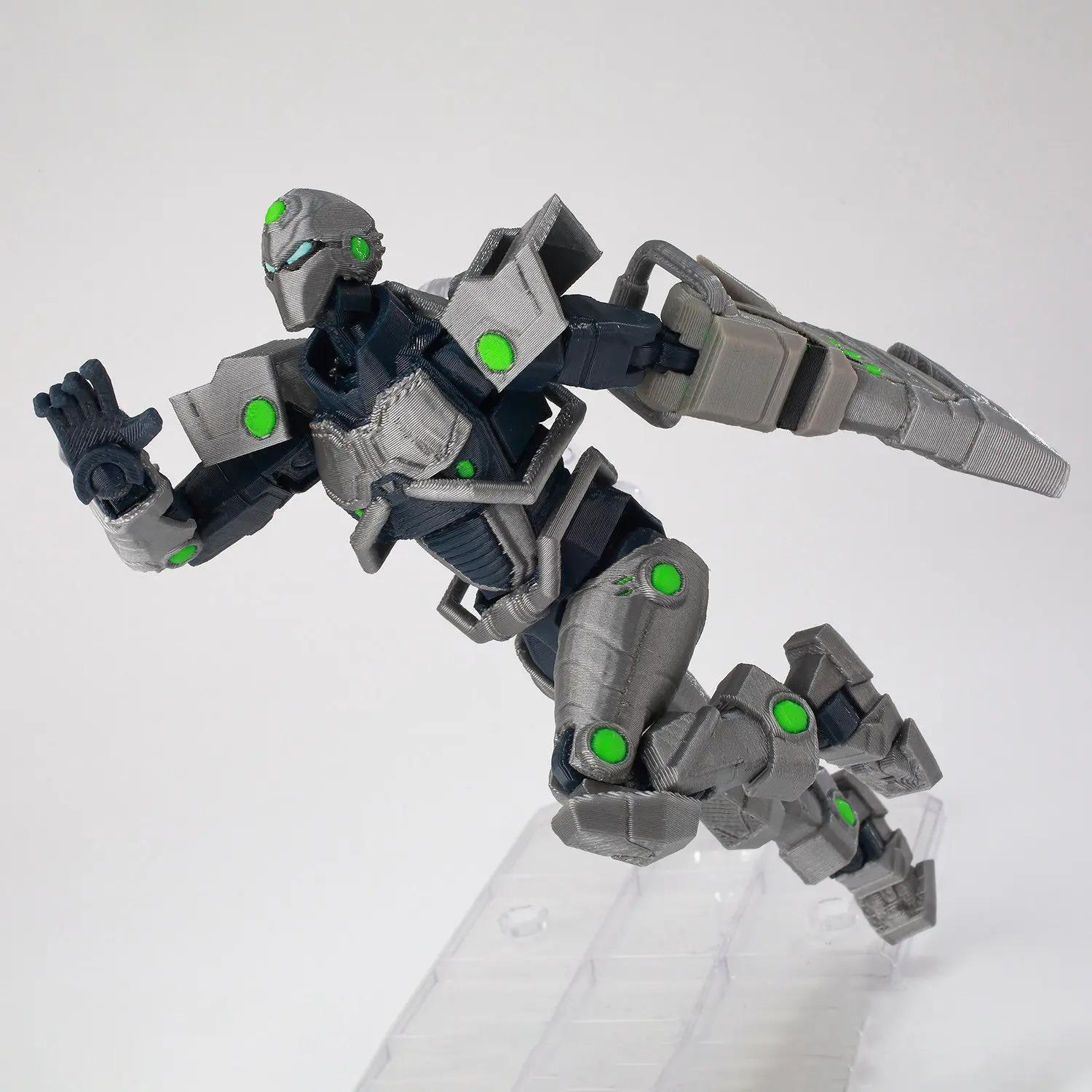 In Stock 3d Printed Invincible Toys Action Figures T13 Dummy 13 Superheroes Multi-Jointed Movable Shapeshift Toy Technology jack