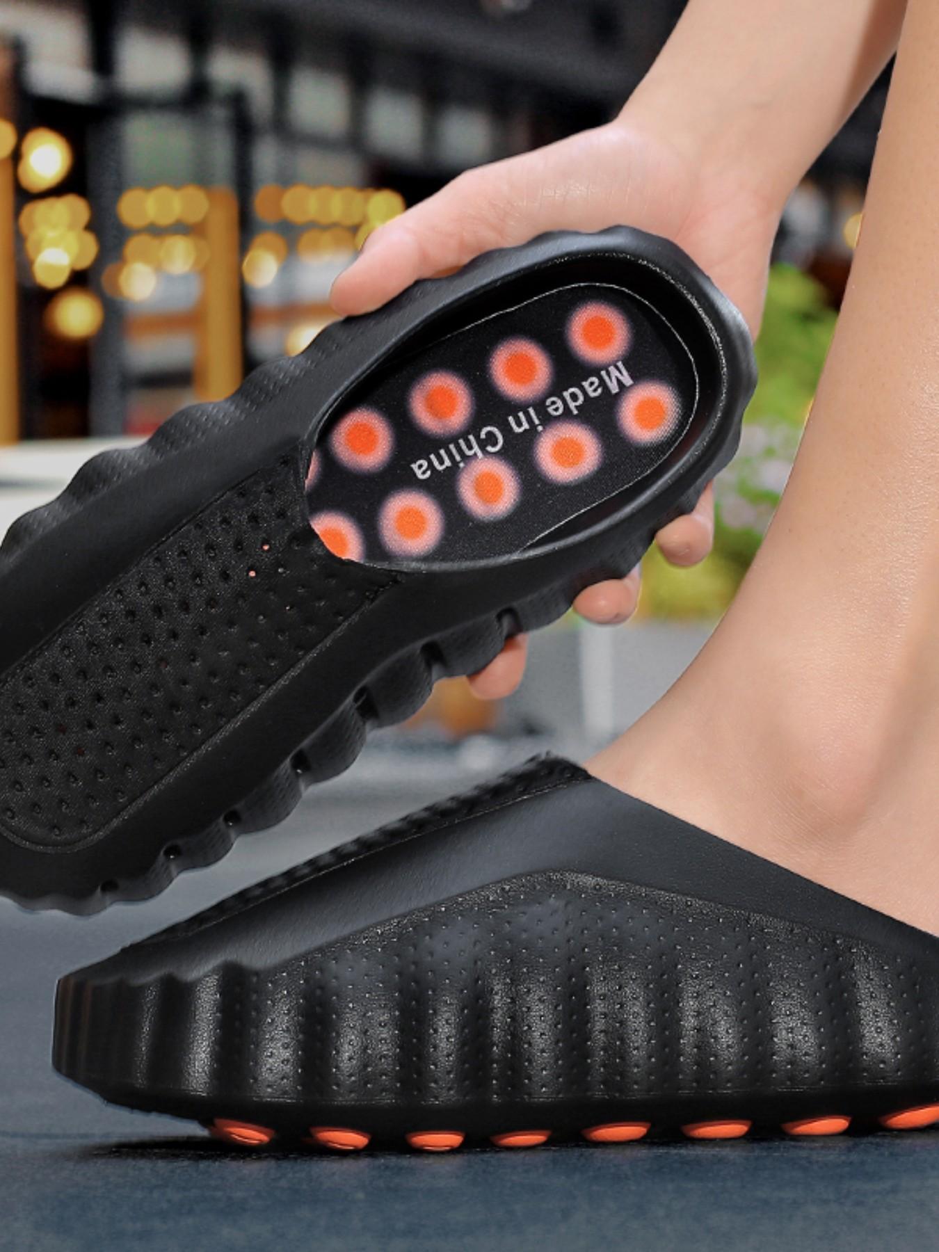 2026 Bestselling Massage Slippers, Pre-Competition Comfort Fit, Soft Toe Recovery Slippers, Waterproof Smoke, Wearable Outdoor