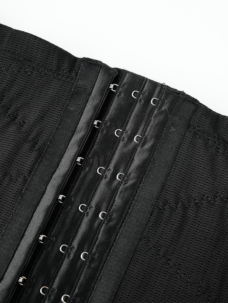 Women's Mesh Waist Cincher Belt Shapewear, Breathable High Elasticity Abdominal Binder, Casual Invisible Buttoned Belly Band for All Seasons