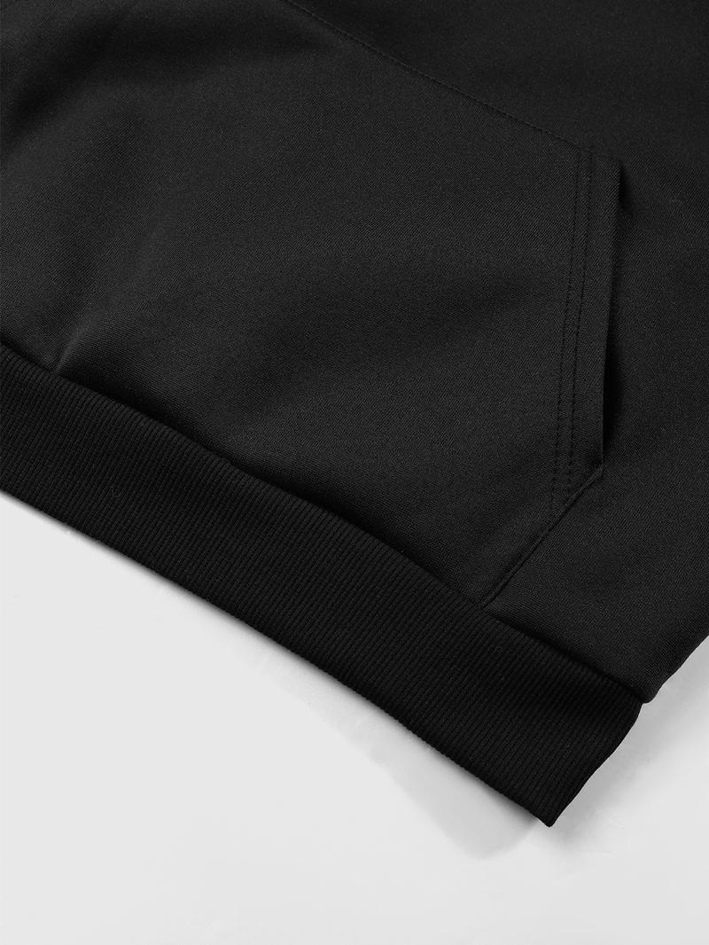 1 Piece Men‘s Fox Racing Graphic Hoodie, Bold Red and White Logo Print, Streetwear Style for Casual Daily Wear and Outdoor