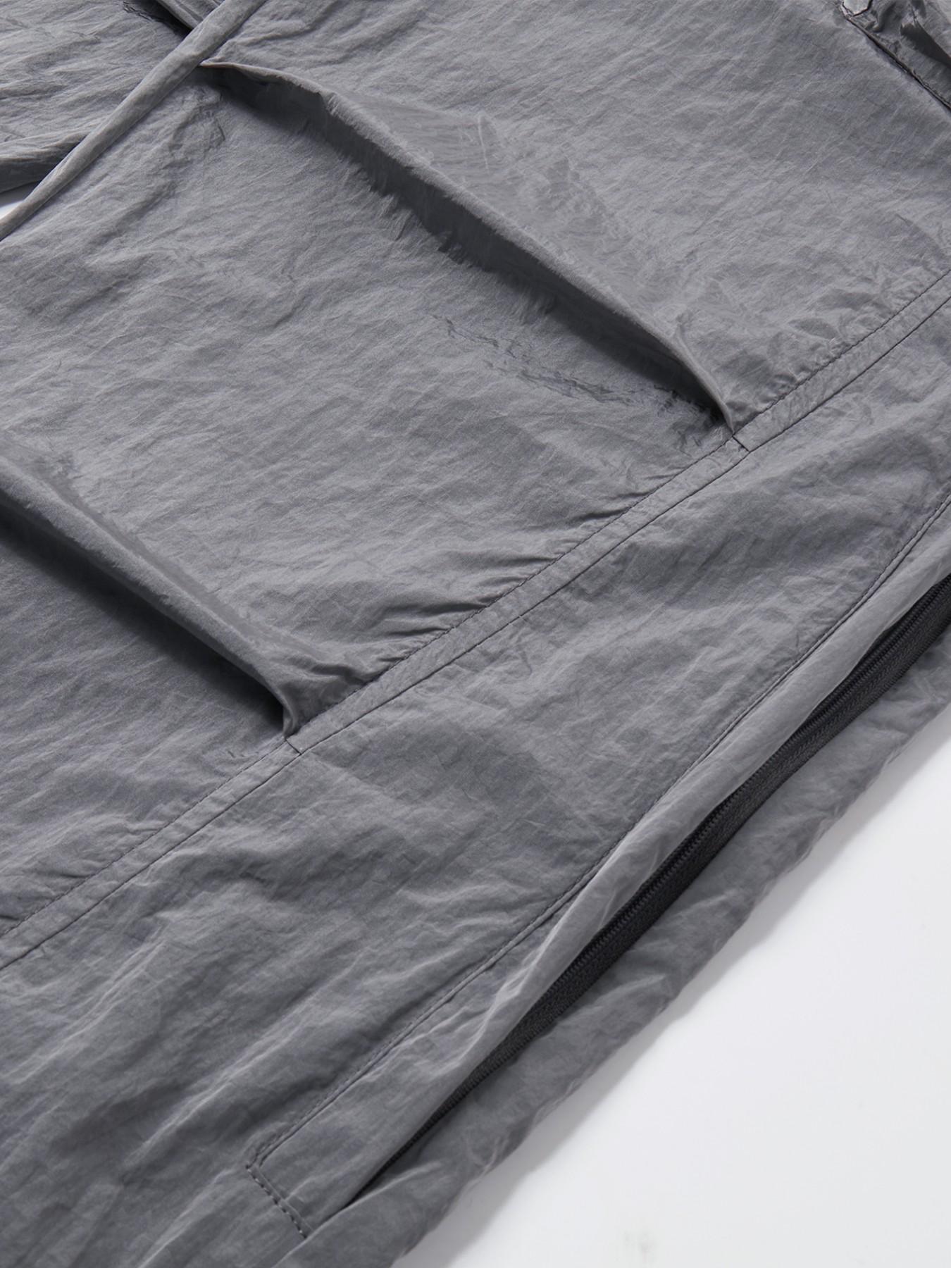 Men's Tactical Work Pants, Loose Comfortable Straight Cut, Lightweight Breathable, Casual Summer Wear, All-Season Practical Long Pants