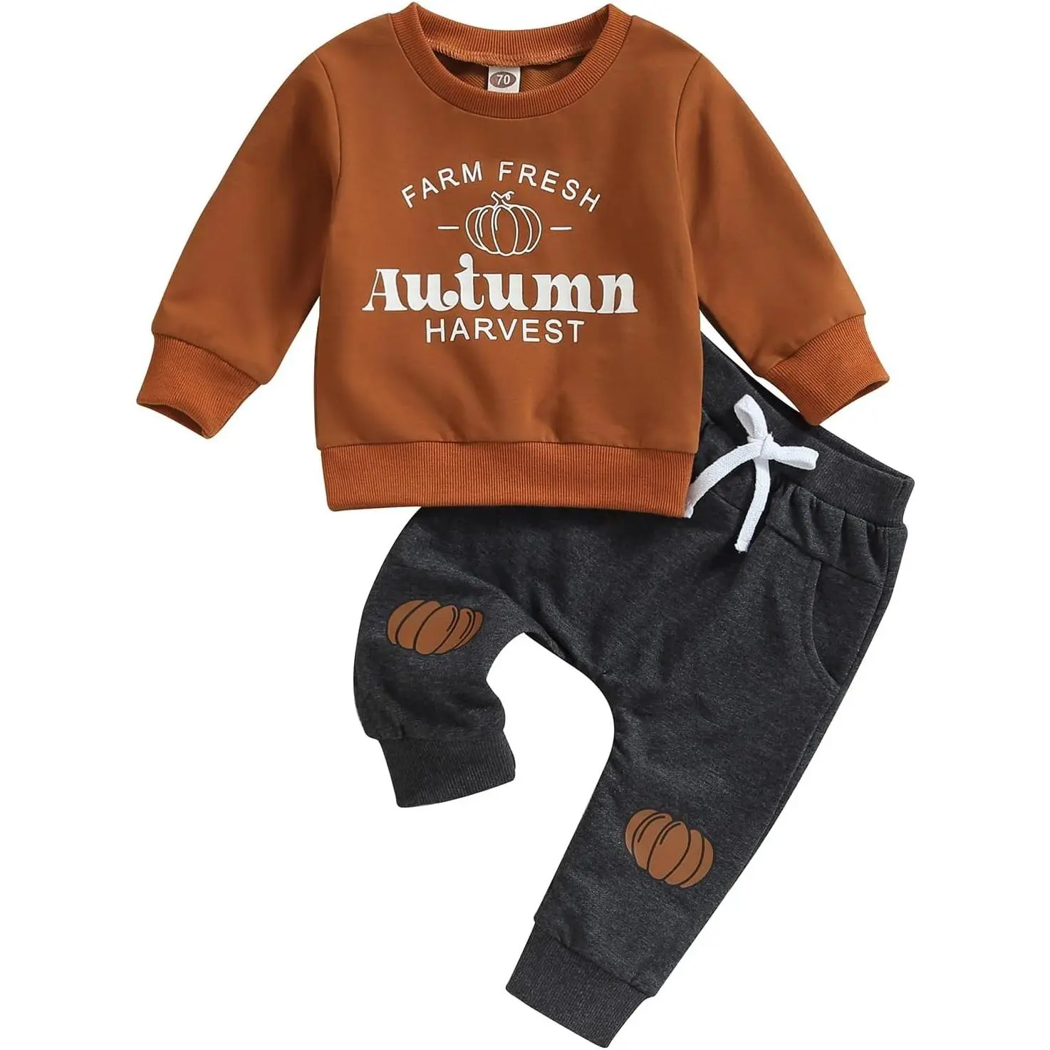 Baby Boy Girl Valentine's Day Outfit Lover Boy Sweatshirt Sweater Red Heart Pants Toddler Valentine's ClothesGift