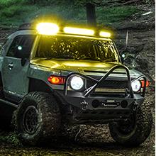 Nilight LED Light Bar 2PCS 4Inch 36W Amber Triple Row Spot LED Light Bar 3600LM Waterproof LED Off Road Lights with 16AWG Wiring Harness  dealsforyoudays