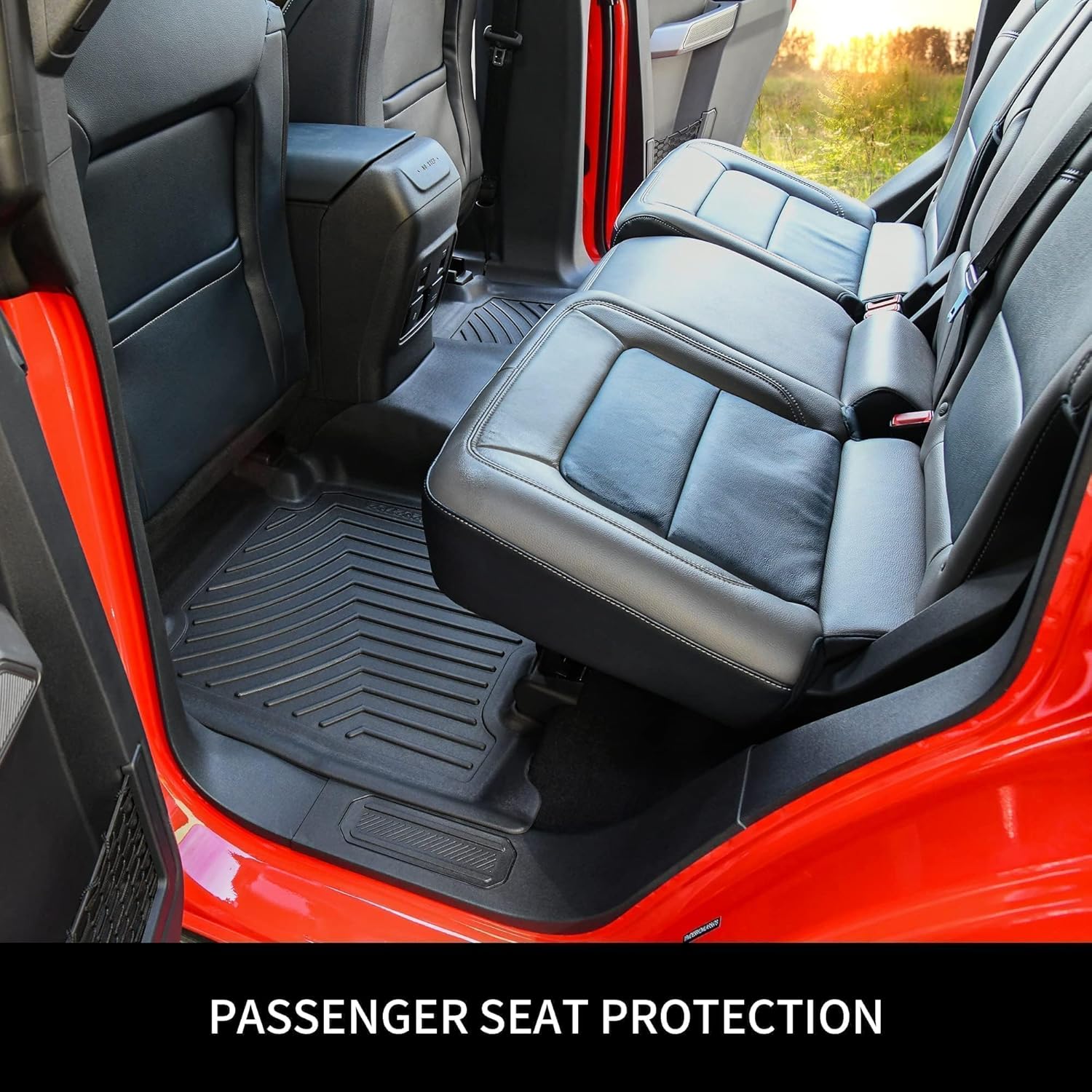 OEDRO Floor Mats Fit for 2015-2019 Ford Explorer Without 2nd Row Center Console, Includes 1st 2nd and 3rd Row Full Set Liners OEDRO Floor Mats Fit for 2015-2019 Ford Explorer Without 2nd Row Center Console, Includes 1st 2nd and 3rd Row Full Set Liners