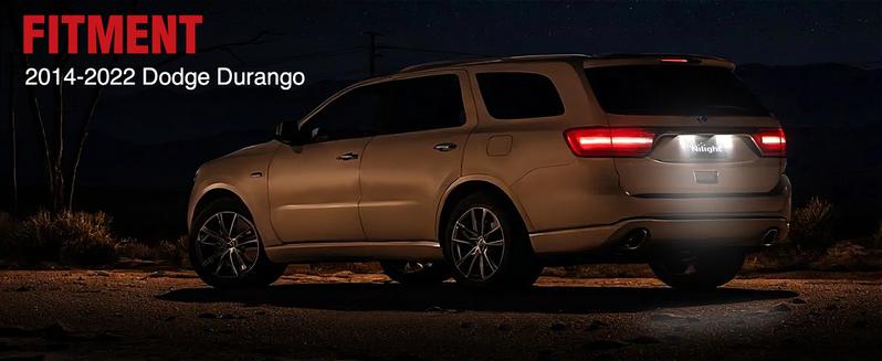 Nilight License Plate Lights Compatible with 2014 2015 2016 2017 2018 2019 2020 2021 2022 2023 Dodge Durango Rear License Plate Lamp 6000K White Clear Lens 2PCS Pack Car Accessories Parts dealsforyoudays Nilight License Plate Lights Compatible with 2014 2015 2016 2017 2018 2019 2020 2021 2022 2023 Dodge Durango Rear License Plate Lamp 6000K White Clear Lens 2PCS Pack Car Accessories Parts dealsforyoudays