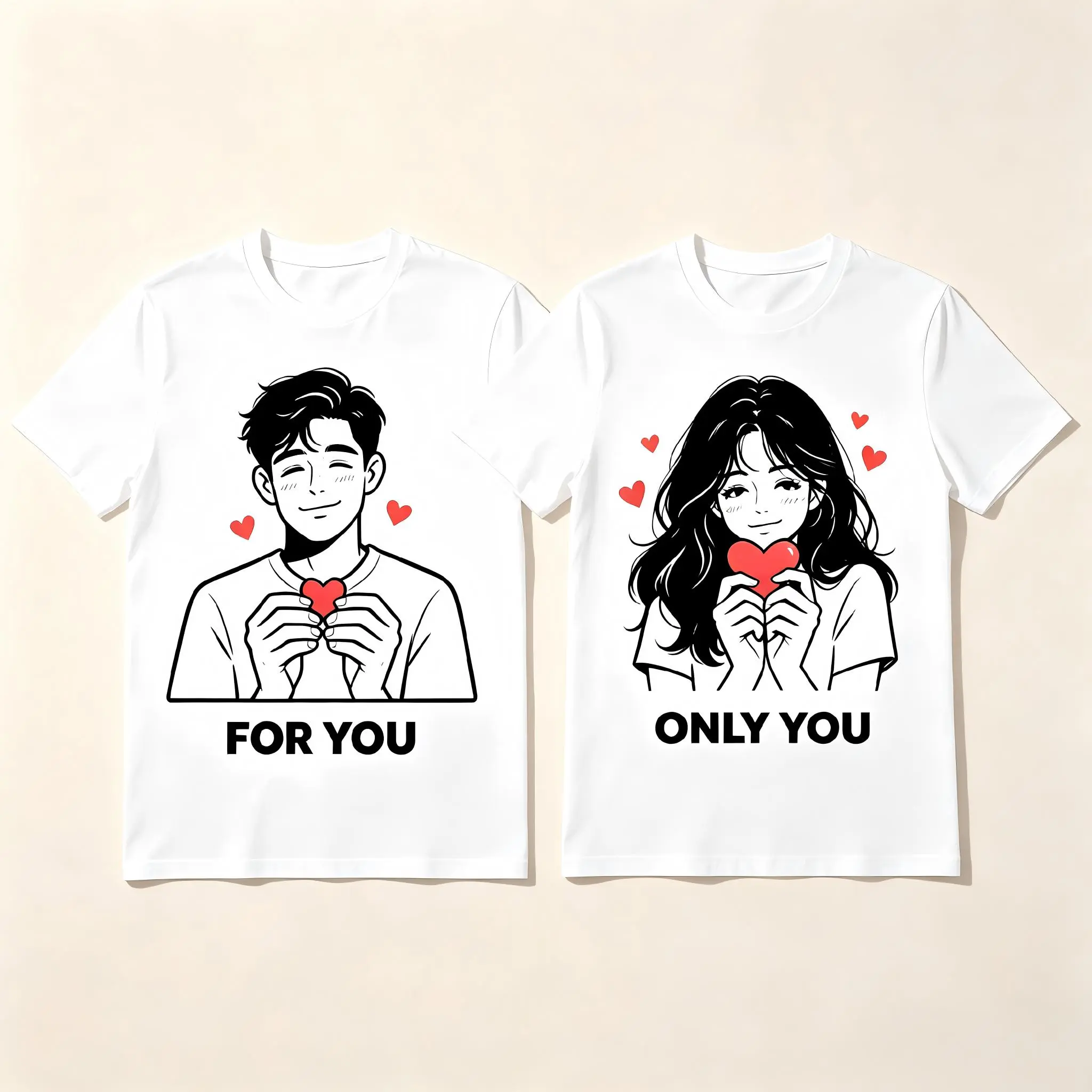 Meme Face Couple Matching T‑Shirts , Funny  Inspired Face Graphic Tees for Him Her, Crew Neck Short Sleeve Casual Cotton Tops, Humorous Couple Outfit, Valentine Gift for Partners, Machine Washable Womenswear Clothes