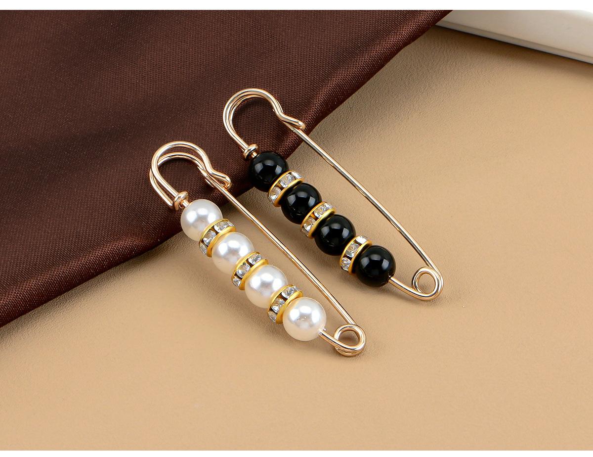 Pants waist cincher, waist cinching pin, anti-exposure brooch, high-end brooch, pin accessory, pearl brooch clasp, a gift for mom or girlfriend