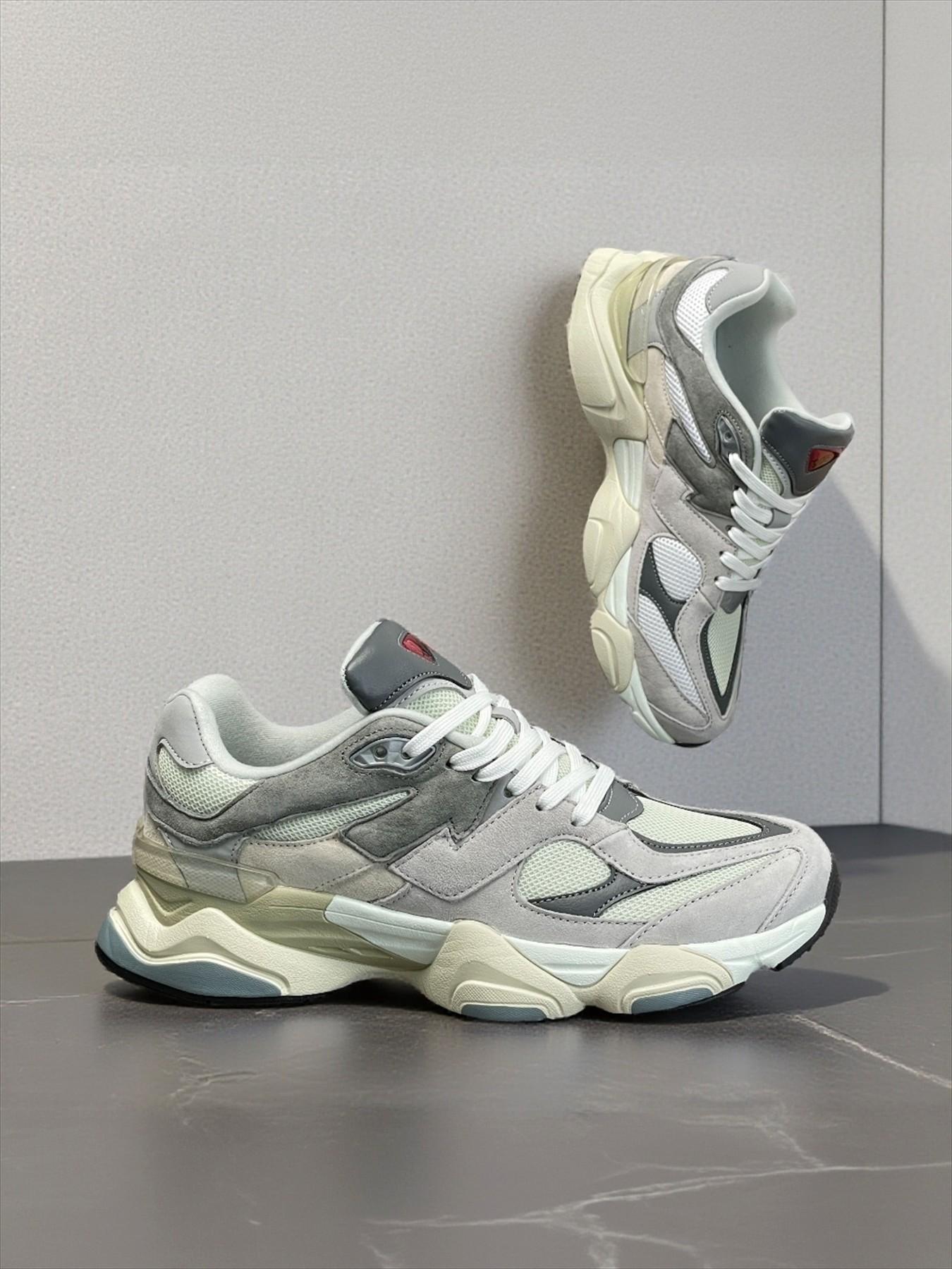 Men Women 9060 Fall Winter Dad Shoes, Sneaker 2026 New Thickened Sport Casual Warm Footwear, Walking Shoes, Casual Athletic Footwear, Textile Upper Rubber Sole Low Top Sports Shoes