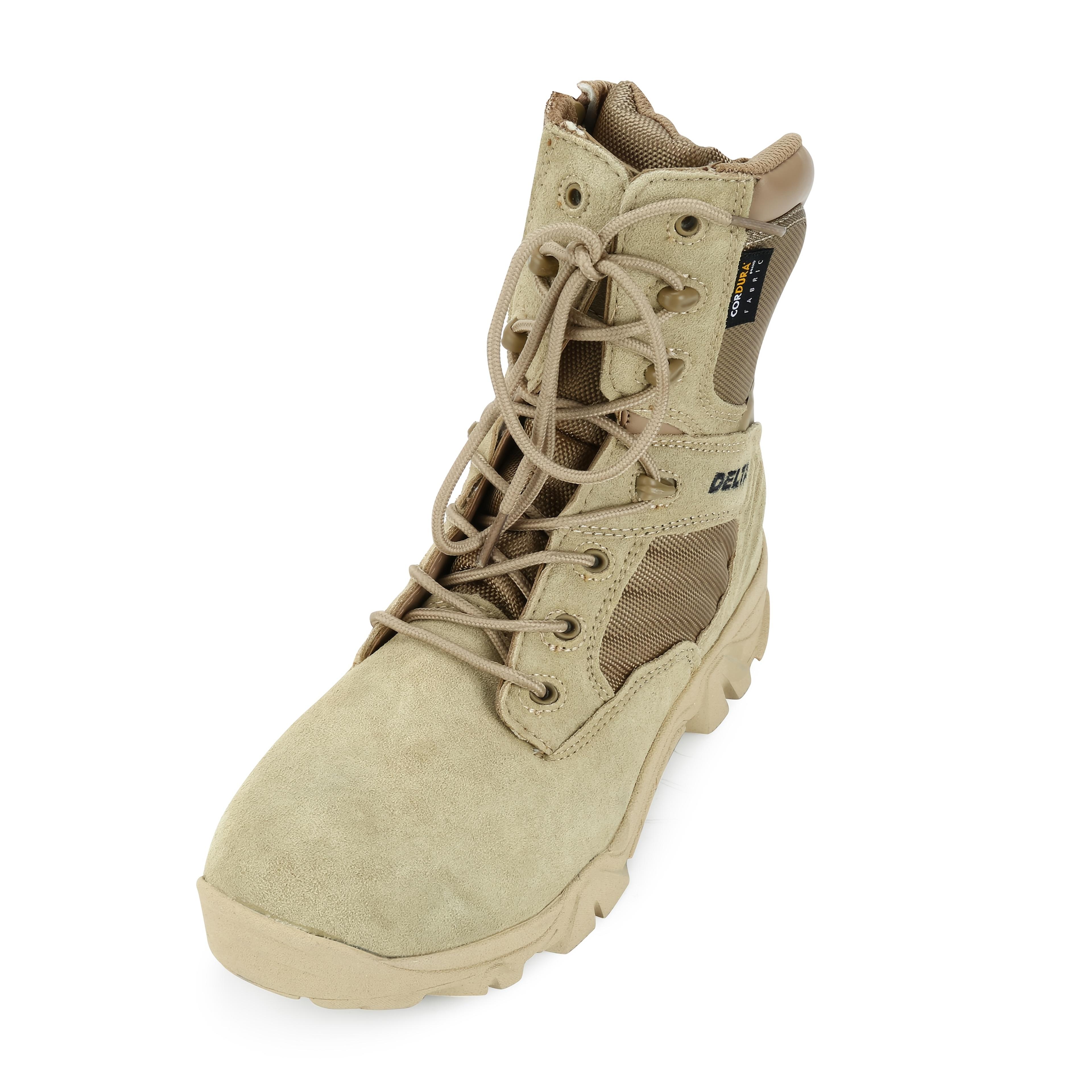 Newscheden High-DELTA Tactical Boots Outdoor Combat Boots Desert Training Boots Breathable Wear-Resistant Combat Boots Outdoor Hiking Boots Mountaineering Boots Non-Slip Wear-Resistant Men's Boots Jungle Camping Boots Comfortable Durable Boots Outdoor Act