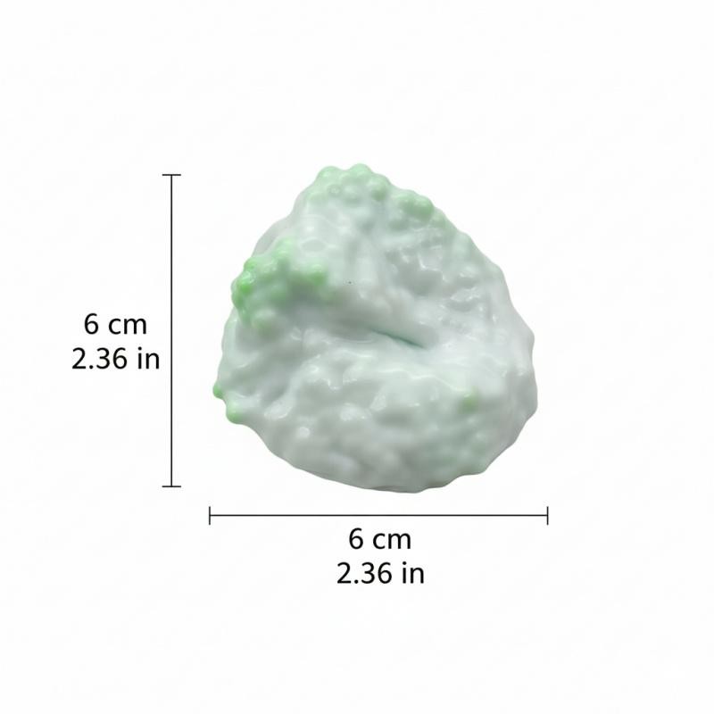 Pastel Cloud Crunchy Bead Stress Ball – Satisfying ASMR Squishy Fidget Toy for Anxiety Stress Relief, ADHD Autism Sensory, Portable Office Decompression