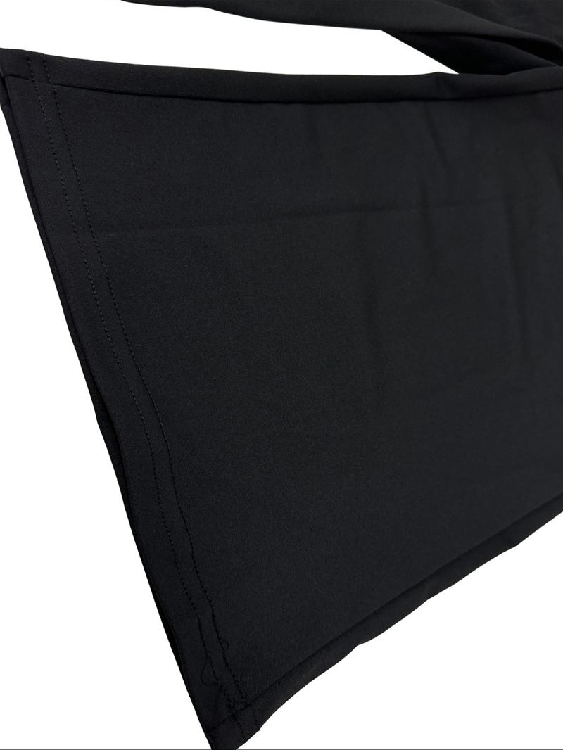 Pure Color Half-Zip Shoulder Pad Sporty Top Long Pants Set, Sweatsuit Set, Casual Loose-Fitting Fall, Regular Length Plain Design