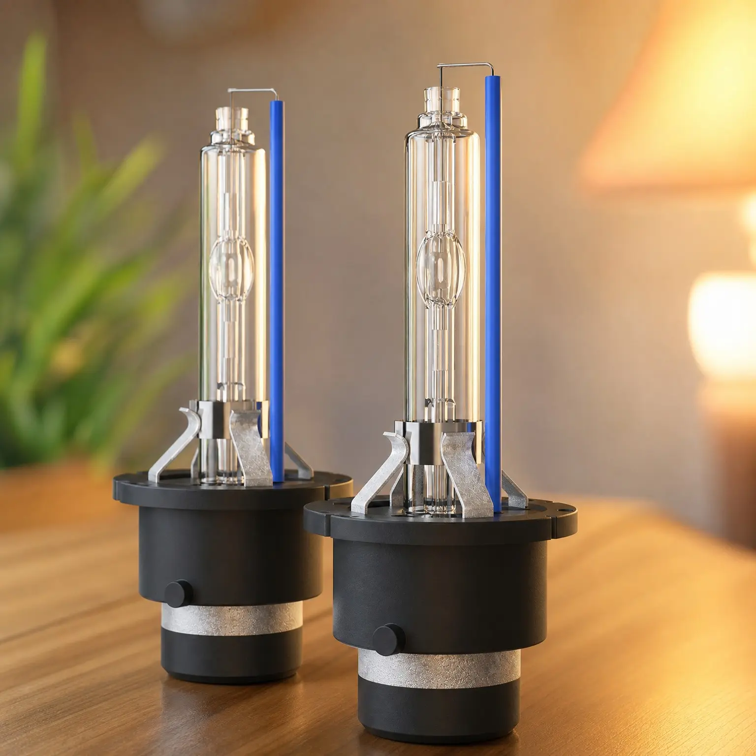 D2S HID Headlight Bulbs 6000K Cool White Xenon 35W 85122 66240 66040 66240CBI Replacement - Pack of 2 (Not fit Halogen Headlamp)Gift