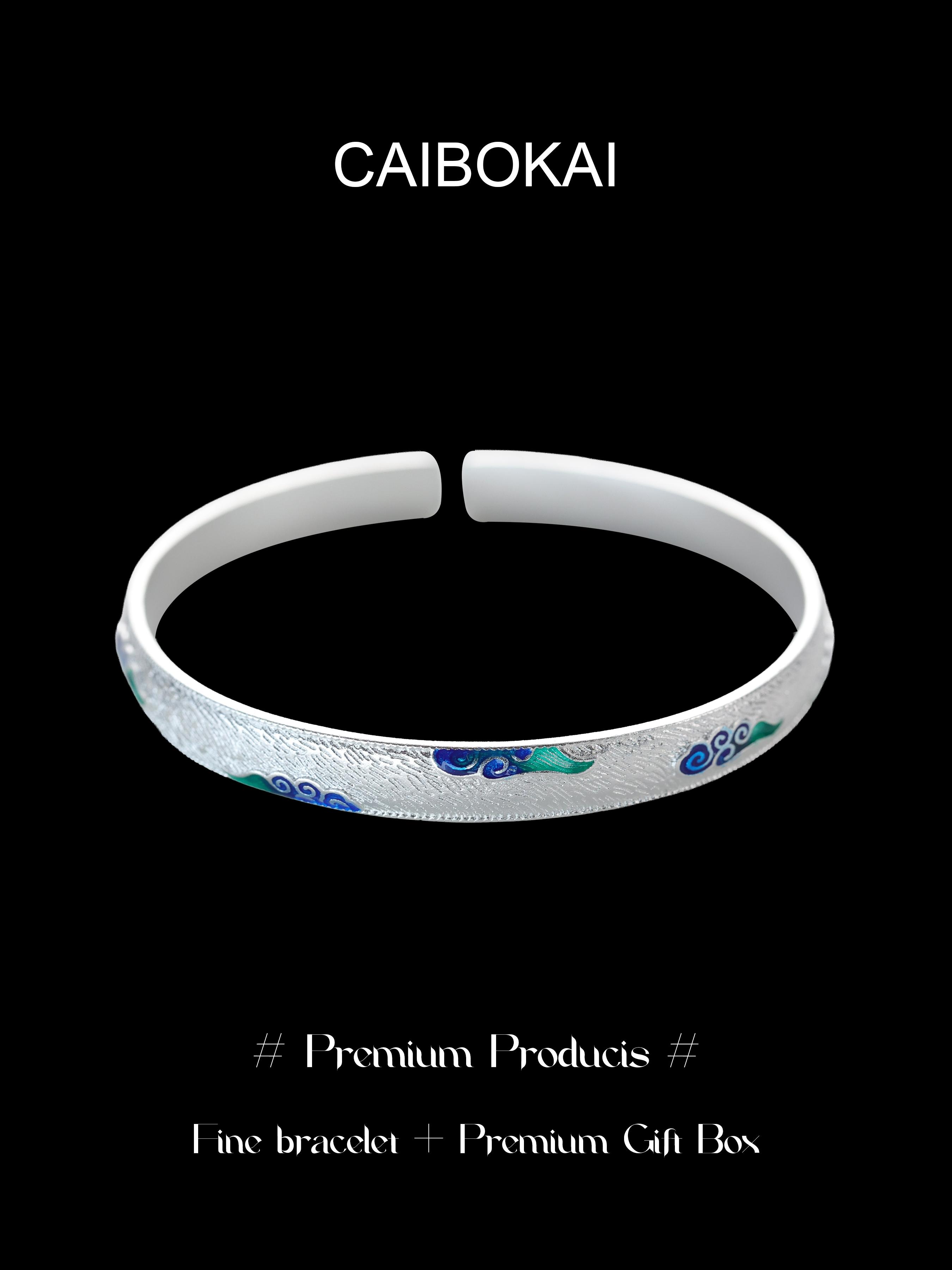 Elegant Silver Color Bangle Bracelet, Perfect Gift in Luxury Box, Ideal for Wife, High-End Versatile Jewelry, Premium Quality