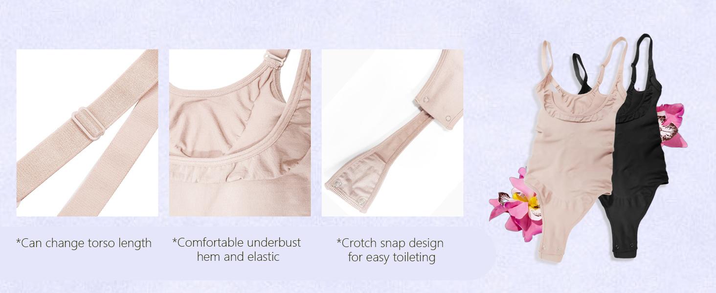 JOSHINE SHAPER Spring and Summer Tummy Control Thong Shapewear For Women High Waisted Panties Slimming Girdle Underwear Womenswear Compression Basic Blk Minimalist SpringStatements