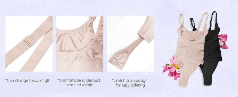 JOSHINE SHAPER Spring and Summer Tummy Control Thong Shapewear For Women High Waisted Panties Slimming Girdle Underwear Womenswear Compression Basic Blk Minimalist