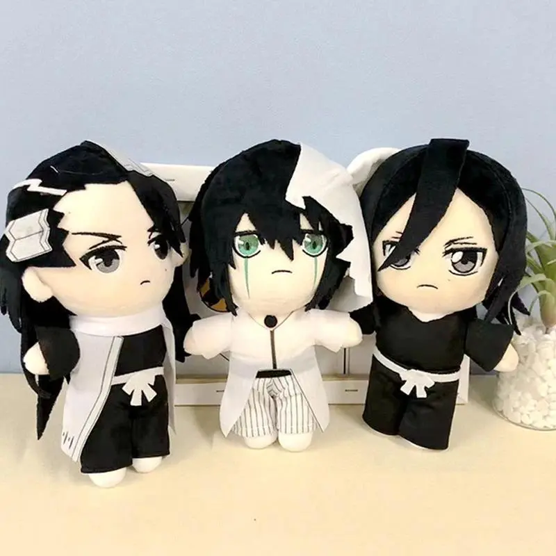 2026 New hot item  Anime Bleach Plush Grimmjow Abarai Renji Aizen Sousuke  Ichimaru Gin Ulquiorra Cifer Stuffed Kawaii Birthday Gift