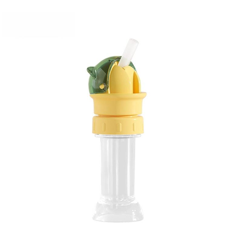 1PCS Kids Water Bottle Straw Conversion Lid Universal Fit Juice Cup Leakproof Flip Top Food Grade Safe Shatterproof For Toddlers Kids Portable Drinking Accessory