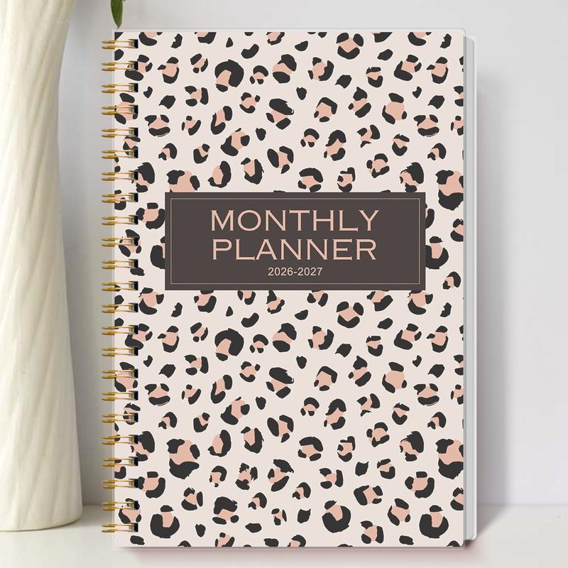 Jan 2026–Dec 2027 Monthly Planner, 24-Month College Planner and Weekly Agenda Notebook, Simplified To-Do Planner to Boost Productivity