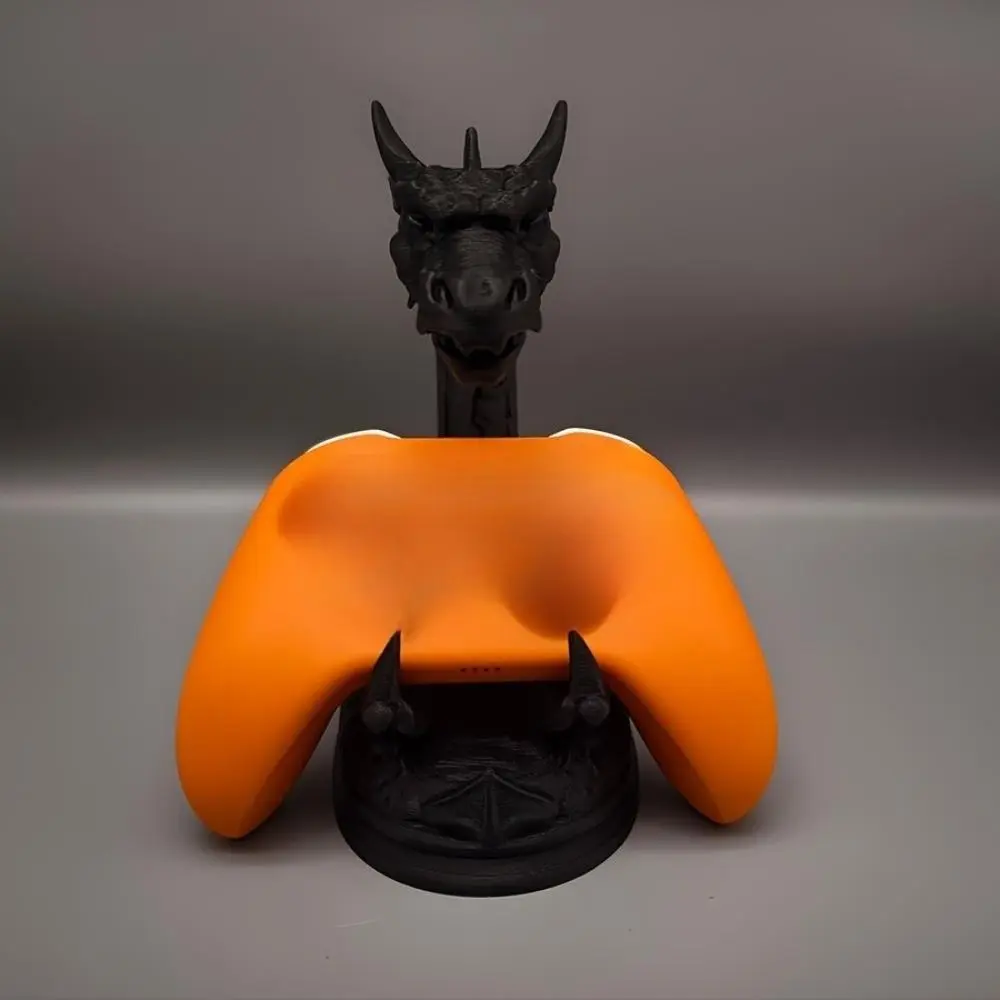 Creative Dragon-Shaped Game Controller Stand – Universal Base; Cool Decor for Gaming Rooms and Bedrooms; Ideal Birthday Gift for Men, Boys, and Friends Who Game