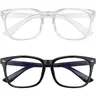 Blue Light Blocking Computer Glasses - Anti Eyestrain Eyewear with UV Protection, Unisex Everyday Eyewear for Indoor Recreation Sports & Outdoor Leisure Use, Bluelight Fashion Glasses