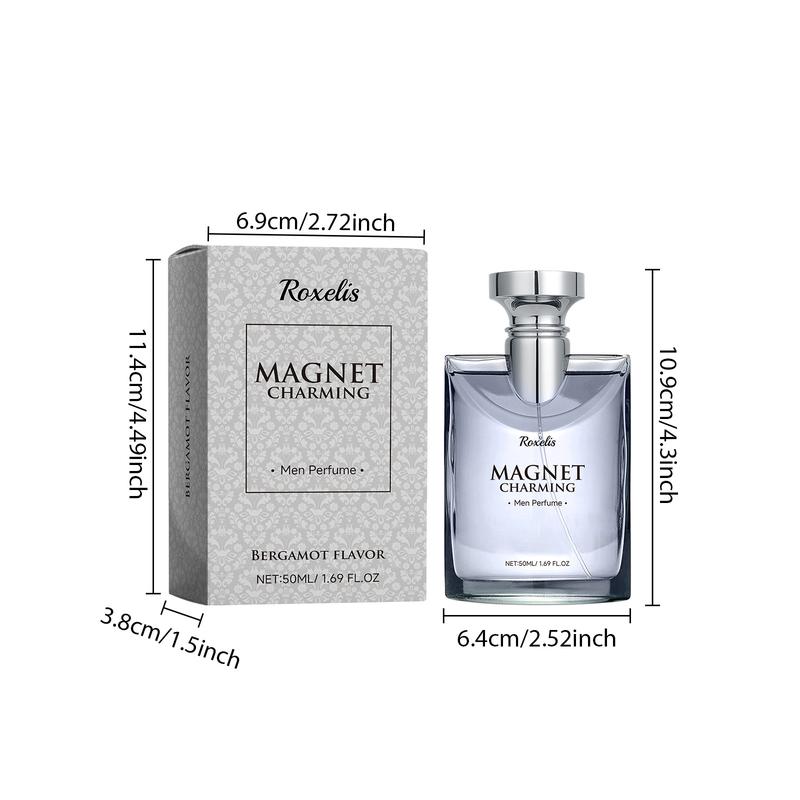 Roxelis Bergamot Serenity Eau de Cologne – Stress-Relief & Confidence Elixir 50ml fruity scent