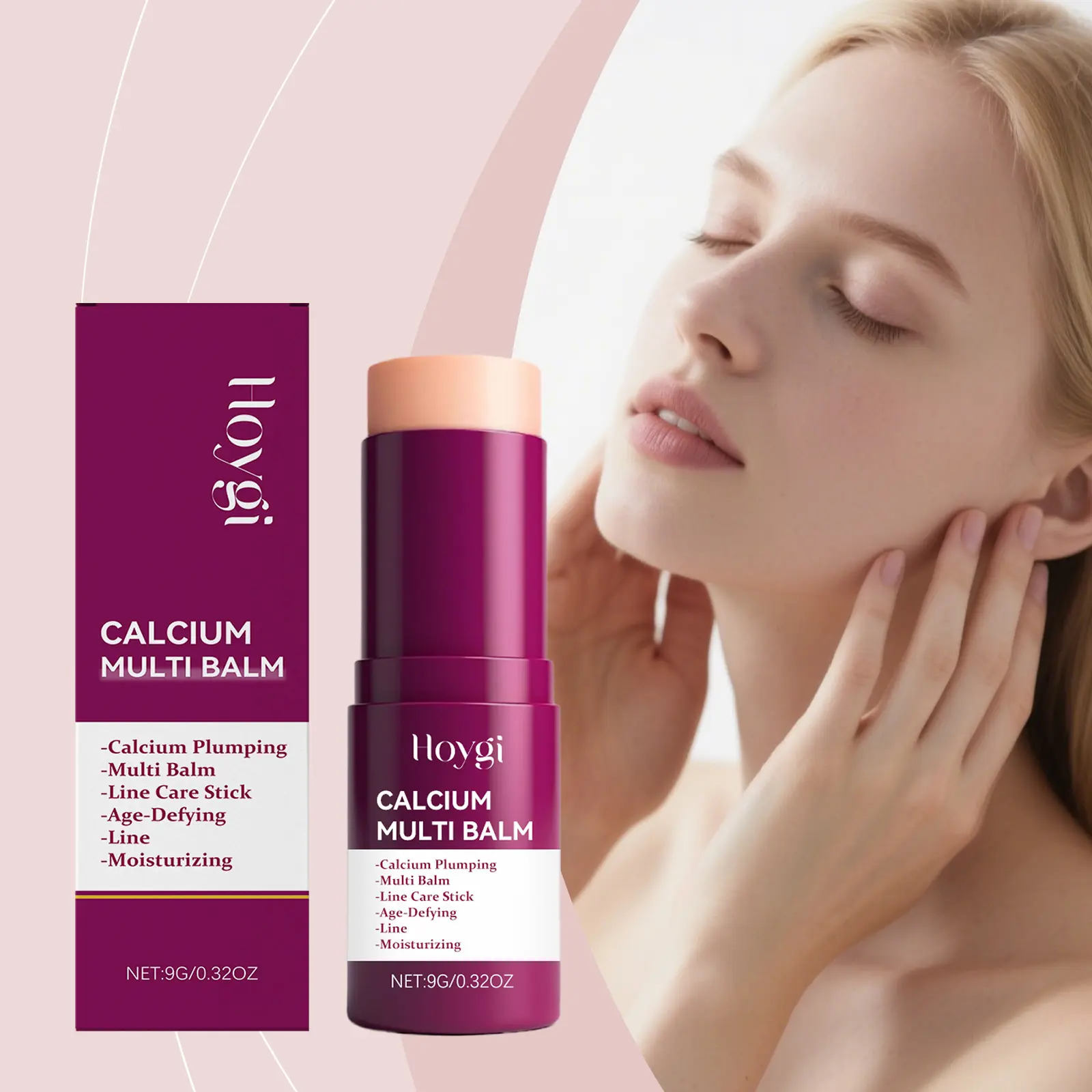 Multi-Effect Moisturizing Balm, Lightweight Hydrating, Fine & Refreshing, Portable Daily Gentle Skin Care Balm