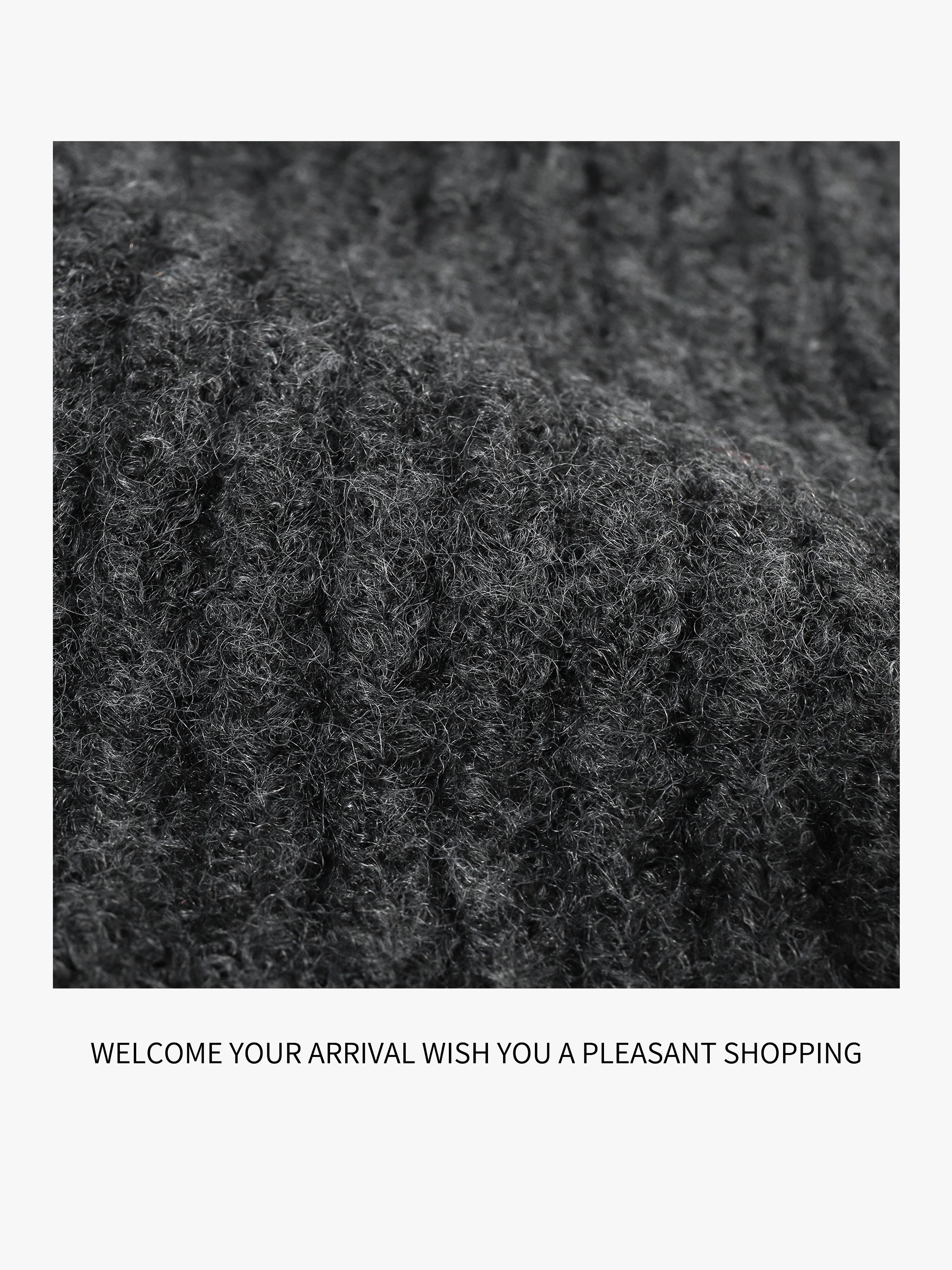 Women's Knitted Wool Hat, Simple Solid Color Design, Warm Windproof Function, Knit Material, Daily Wear, Autumn Winter Fashion, Knitting Beanie