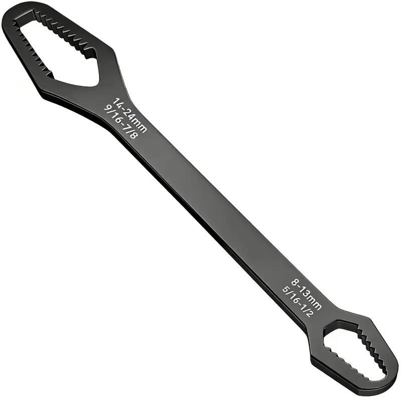 Multifunctional Star Wrench Adjustable Dual Head, Universal Multi-Use Tool, Manual Glasses Repair Kit, Essential Hand Tools