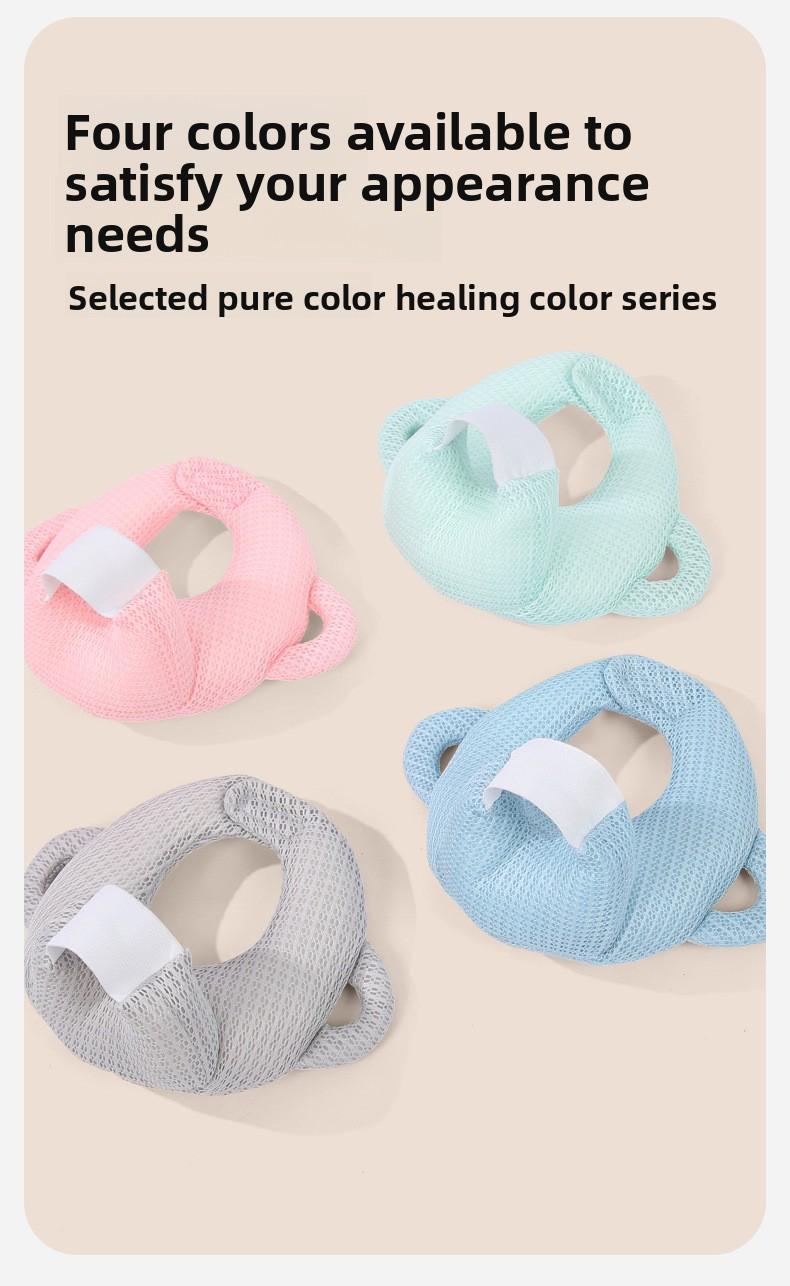 Langkes Baby Automatic Feeding Pillow Newborn Anti Spit Up Nursing Cushion Hands Free Bottle Holder for Infant Self Feeding Milk Bottle Fixing Support Multifunctional Baby Feeding Assistant
