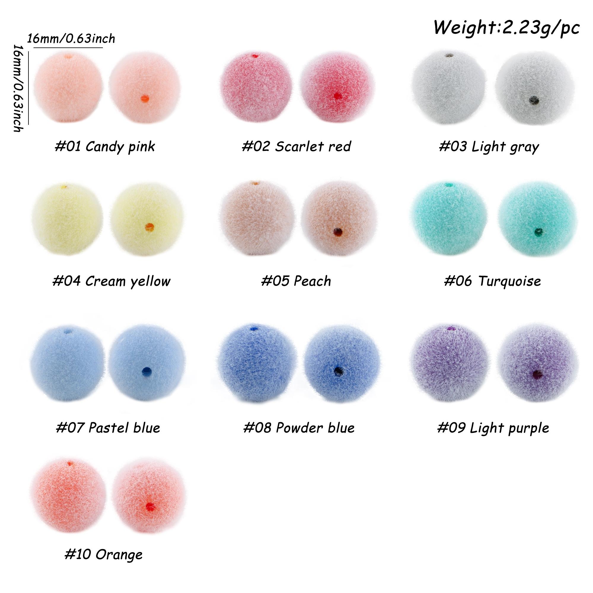 2000 Piece Mixed Color Pom Poms Set, 10mm Fluffy Polyester Fiber Craft Balls for DIY Art Projects, Christmas Tree Decorations, Party Crafts
