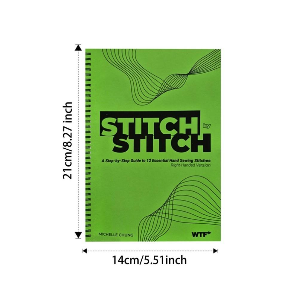 One Needle One Thread Guidebook, Step-By-Step Introduction to 12 Basic Hand Sewing Techniques, Essential Sewing Skills Learning, Stitch Guide, Sewing For Beginners, Stitching Techniques