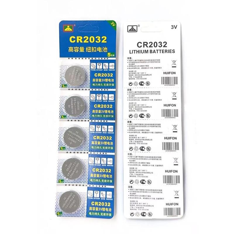 Cr2032 Button Battery for Remote Control, Candle Light Base, Toy, 3v Lithium Manganese Battery, Essential Electronics Replacement