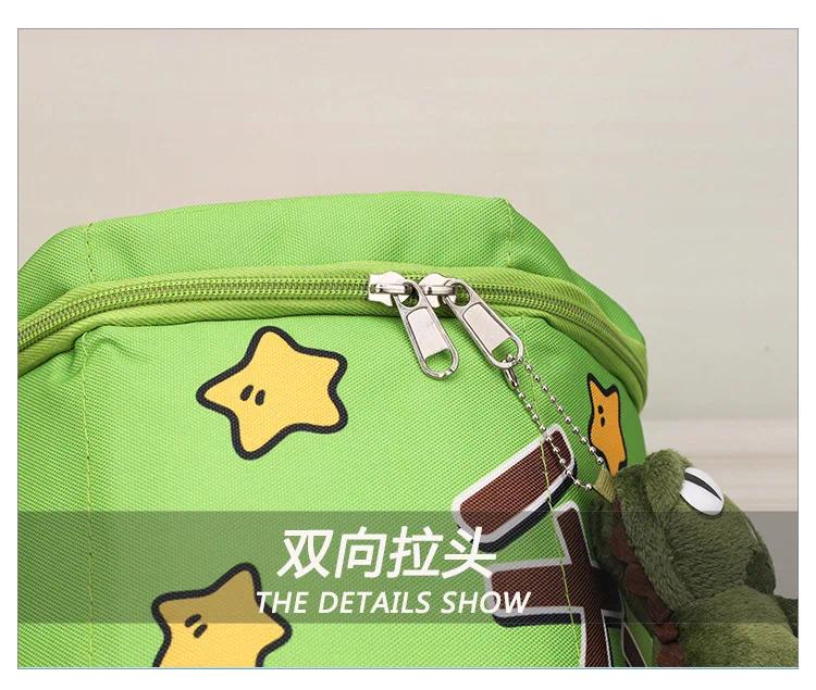 Crayon Shin-Chan Same Style Cute Backpack Crocodile Biscuit Backpack Top Zipper Badminton Racket Bag Portable Large Capacity Bag