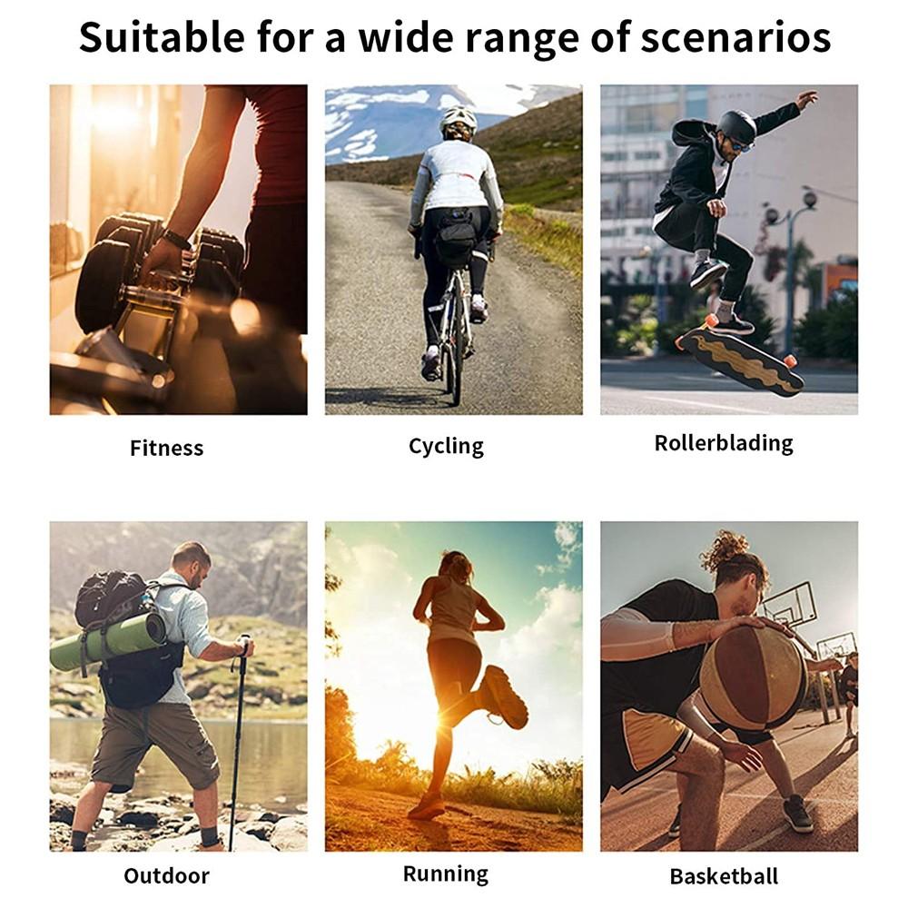 Adjustable Knee Support with Side Stabilizer, Knee Brace for Running and Sports, One Piece Knee Protector for Stability, Protective Sleeve