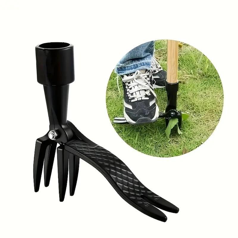 Manual Weed Puller Tool, Standing Upright Weeder for Garden, Manual Weed Remover, Efficient Gardening Tool, Easy-To-Use Handheld Weeding Device