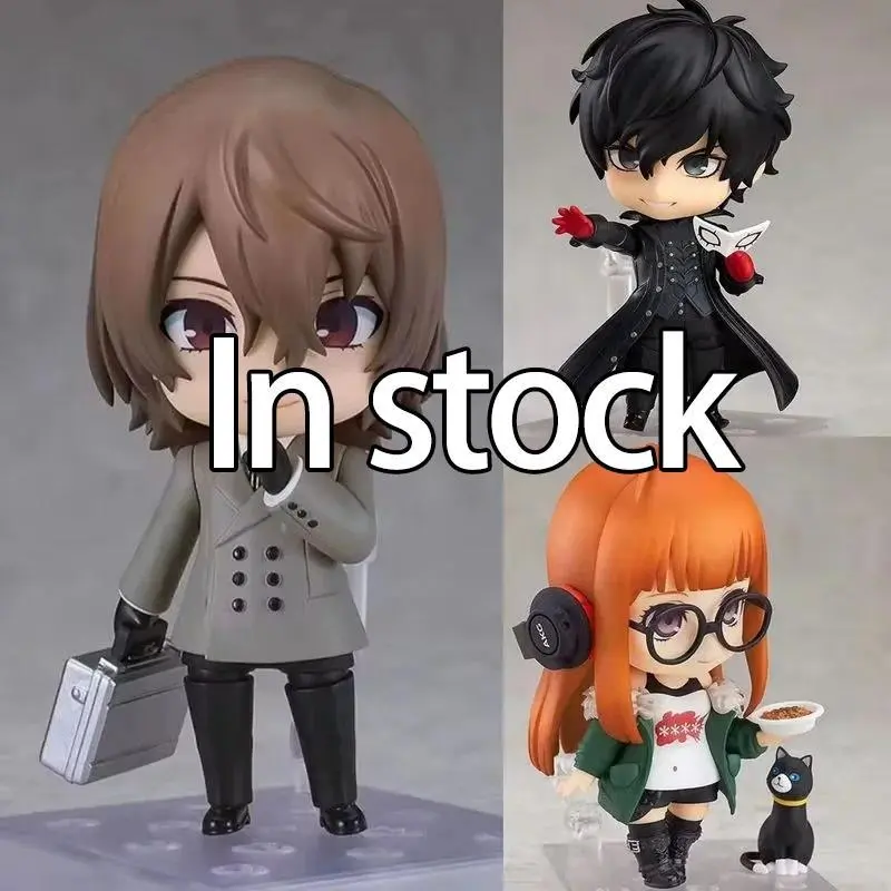 Nendoroid Q Version Persona 5 Akechi Goro Amamiya Ren Sakura Futaba Figures Game Model Doll Set Toy Gift For Anime Collectors